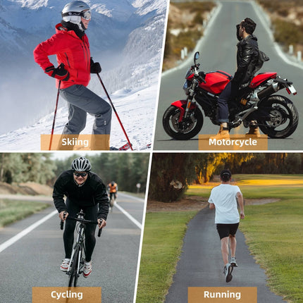 ROCKBROS Winter Laufmütze Fahrrad Mütze aus Fleece schweißfest und warm (Fahrrad Mütze) kaufen bei Linkreich – Jetzt entdecken!