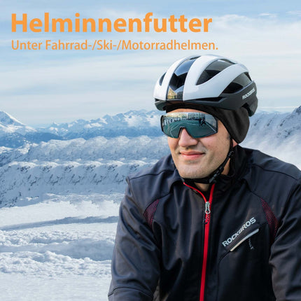 ROCKBROS Winter Laufmütze Fahrrad Mütze aus Fleece schweißfest und warm (Fahrrad Mütze) kaufen bei Linkreich – Jetzt entdecken!