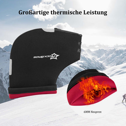 ROCKBROS Winter Lenkerstulpen Winddicht Handschuhe Schwarz (Lenkerstulpe) kaufen bei Linkreich – Jetzt entdecken!