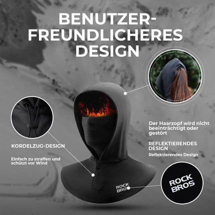 ROCKBROS Winter Sturmhaube Gesichtsmaske Warm Winddicht Balaclava Herren Damen (Sturmhaube & Gesichtsmaske) kaufen bei Linkreich – Jetzt entdecken!