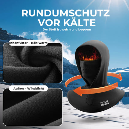 ROCKBROS Winter Sturmhaube Gesichtsmaske Warm Winddicht Balaclava Herren Damen (Sturmhaube & Gesichtsmaske) kaufen bei Linkreich – Jetzt entdecken!