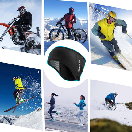 ROCKBROS Winter Thermo Radfahren Ohrwärmer Stirnbänder für Männer Frauen