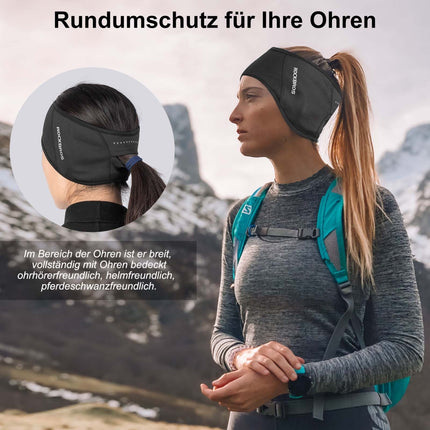 ROCKBROS Winter Thermo Radfahren Ohrwärmer Stirnbänder für Männer Frauen (Fahrrad Mütze) kaufen bei Linkreich – Jetzt entdecken!