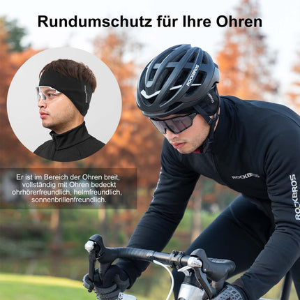ROCKBROS Winter Thermo Radfahren Ohrwärmer Stirnbänder für Männer Frauen (Fahrrad Mütze) kaufen bei Linkreich – Jetzt entdecken!