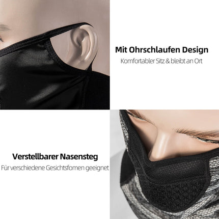 ROCKBROS Winter warm Balaclavas Halbe Sturmhaube Unisex (Sturmhaube & Gesichtsmaske) kaufen bei Linkreich – Jetzt entdecken!