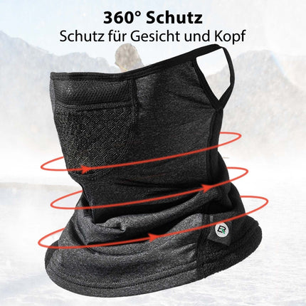 ROCKBROS Winter warm Balaclavas Halbe Sturmhaube Unisex (Sturmhaube & Gesichtsmaske) kaufen bei Linkreich – Jetzt entdecken!