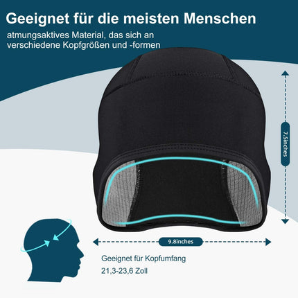 ROCKBROS Wintermütze Warm Strickmütze für Radfahren & Skifahren Schwarz (Fahrrad Mütze) kaufen bei Linkreich – Jetzt entdecken!