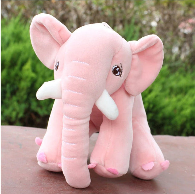 SEO. Rosa Elefant Kuscheltier - 23 cm extra weiches Plüschtier - Linkreich