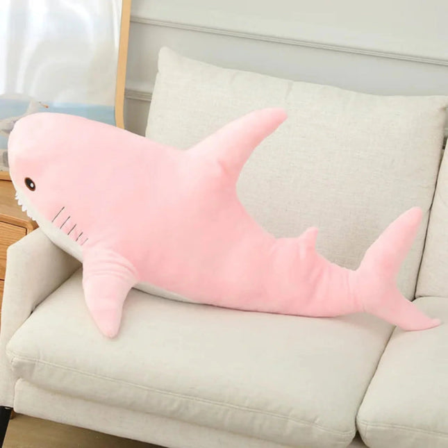 SEO. Rosa Hai Kuscheltier weiches Plüschtier pink Stofftier - 30cm Linkreich