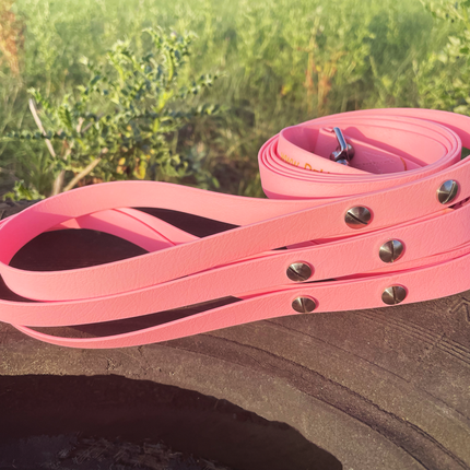 Hundeleine UM'S ECK (1,50 m) aus BioThane®/POP - Band