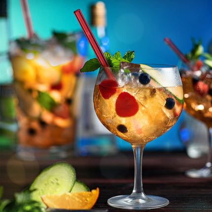 Rote Glasstrohhalme 6x 20cm Gerade (Glastrinkhalme) kaufen bei Linkreich – Jetzt entdecken!