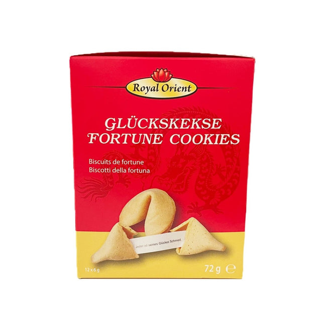 SEO. Royal Orient Glückskekse 12 Stück 72g - Linkreich
