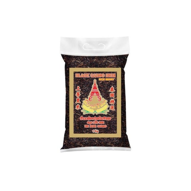 SEO. Royal Thai Langkornreis Cargo Schwarz 1kg - Linkreich