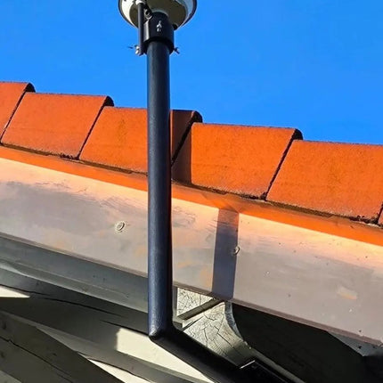SEO. RTK Adapter für Mammotion ® Luba 2 AWD u. Yuka für SAT Wandhalter - RTK Befestigung / Halter - Zubehör - Schwarz Linkreich
