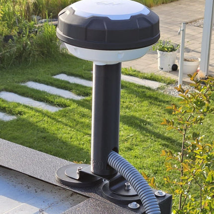 SEO. RTK Halterung für Mammotion ® Luba 2 AWD u. Yuka / M8 Schraubenmontage 200mm Version - Zubehör / Halter - Schwarz Linkreich