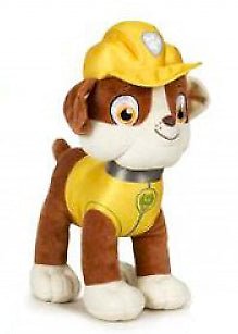 SEO. Rubble Paw Patrol Kuscheltier - 27 cm Plüschtier Stofftier - Linkreich
