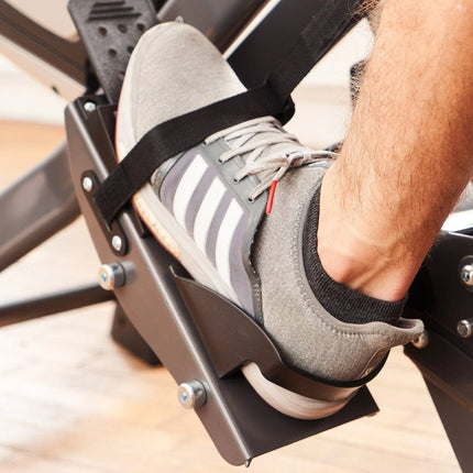 Rudergerät mit Luftwiderstand | klappbar | 8 Widerstandsstufen | schwarz/rot