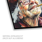 Metall - Alu Dibond (4 mm) / 20 x 20 cm / Ohne Aufhängeset