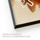 Leinwand (4 cm) / 30 x 20 cm / Ohne Aufhängeset