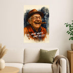 Poster (230 g/m²) / 29.7 x 21 cm (A4) / Ohne Aufhängeset