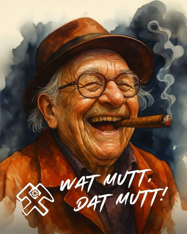 SEO. Ruhrpott OPPA - Premiumdruck - Poster (230 g/m²) Linkreich