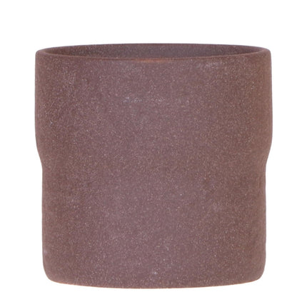 Rustic Zierpflanztopf Brown – Ø12cm – Blumentopf in warmem Braun – Organische Form im Slow Living Stil – Minimalistisches Design für Innenräume (Plant) kaufen bei Linkreich – Jetzt entdecken!