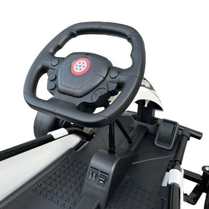 Kinder-Elektro Drift-Kart SX1968 White Go-Kart