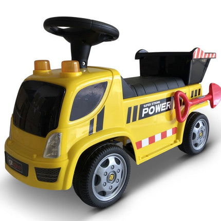 Kinder-Rutschauto Baustellenfahrzeug