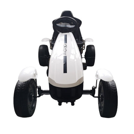Kinder Pedal Go-Kart GK320 Weiß