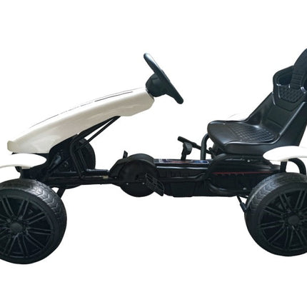 Kinder Pedal Go-Kart GK320 Weiß