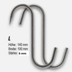 L - Flach / 5x Stück Packung