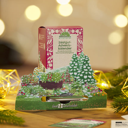 Saatgut-Adventskalender "Winterlandschaft"