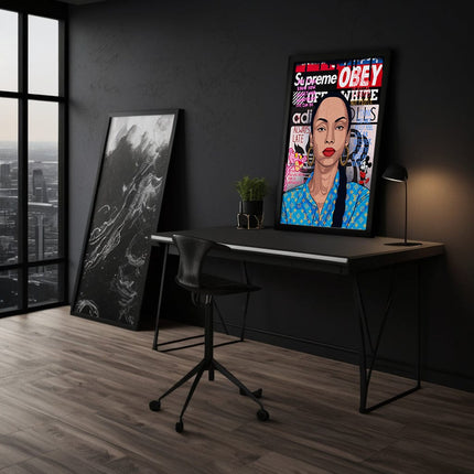 Sade Adu - Leinwandbild Pop Art (Canvas) kaufen bei Linkreich – Jetzt entdecken!