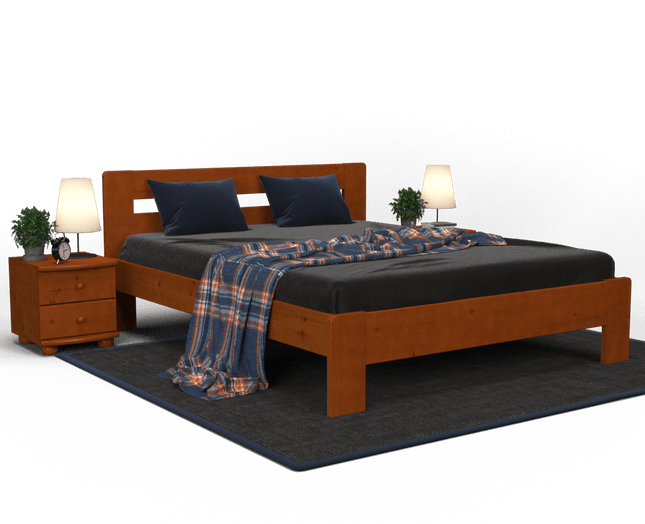 SEO. SALE Markus Kieferbett | Massivholz | Naturholz | 100% Bio - Bett - Linkreich