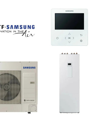Samsung Paket Split 9 KW,3Phasig incl. Split-HUB 260 Liter, Touch Fernb. - Linkreich