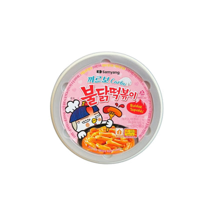 SEO. Samyang Buldak Carbonara Hot Chicken Topokki Reiskuchen 179g - Linkreich