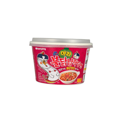 SEO. Samyang Buldak Dangmyeon Mala Spicy Topokki Reiskuchen Nudeln 155g - Linkreich