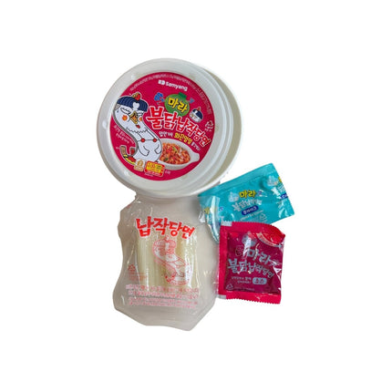 SEO. Samyang Buldak Dangmyeon Mala Spicy Topokki Reiskuchen Nudeln 155g - Linkreich