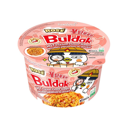 SEO. Samyang Buldak Hot Chicken Rose Sauce Bowl 105g - Linkreich