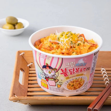 SEO. Samyang Buldak Ramen Bowl Hot Chicken Cream Carbonara 120g - Linkreich