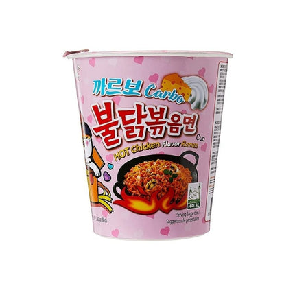 SEO. Samyang Buldak Ramen Hot Chicken Carbonara Cup 80g - Linkreich