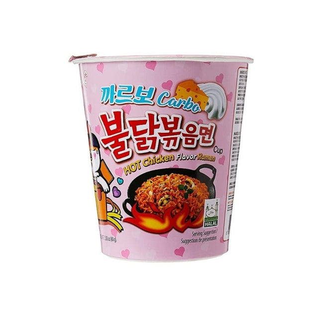 SEO. Samyang Buldak Ramen Hot Chicken Carbonara Cup 80g - Linkreich