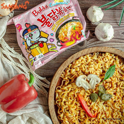 SEO. Samyang Carbonara Buldak Hot Chicken Ramen 130g - Linkreich