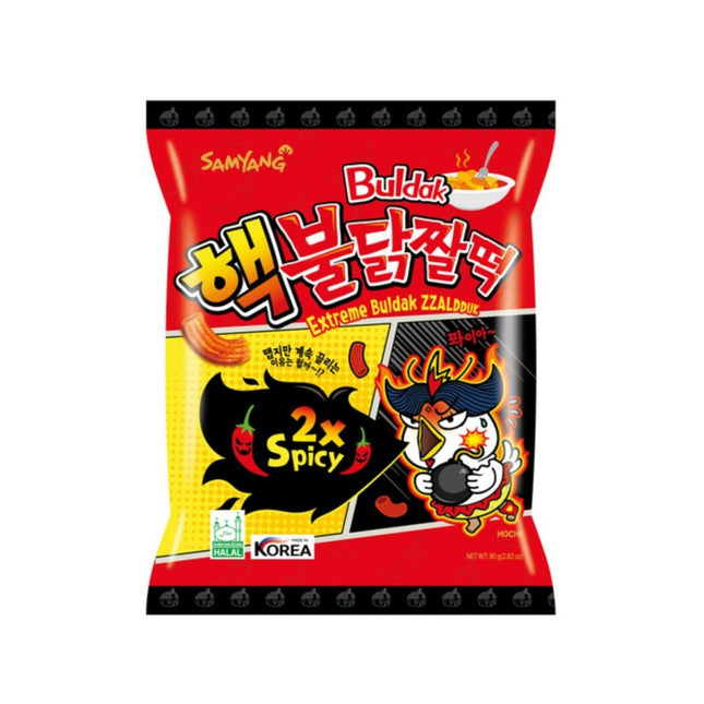 SEO. Samyang Extreme Zzaldduk Snacks 2x Spicy 80g - Linkreich