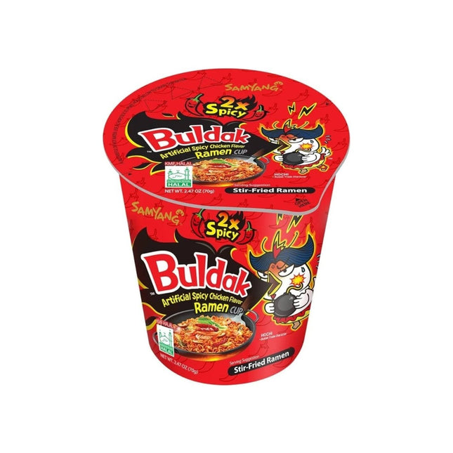 SEO. Samyang Hot Chicken Cup Ramen 2x Spicy 70g - Linkreich