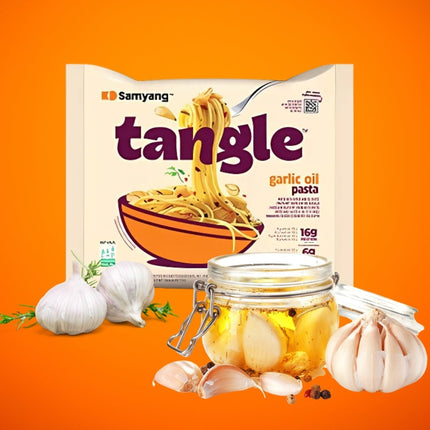 SEO. Samyang Tangle Instant Pasta Knoblauchöl 105g MHD 14.04.26 - Linkreich