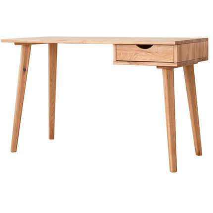 SEO. Savona Massivholz Eichentisch Schreibtisch 120cm - Linkreich