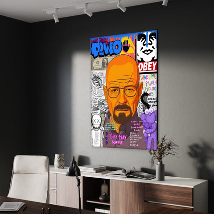 Say my Name Walter - Leinwandbild Pop Art (Canvas) kaufen bei Linkreich – Jetzt entdecken!