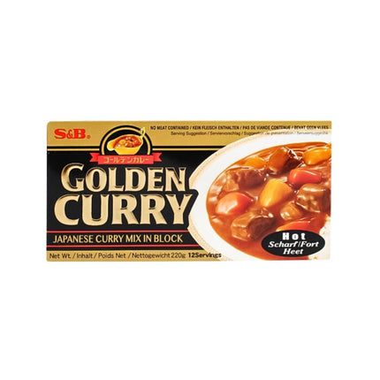 SEO. S&B Hot Golden Curry 220g - Linkreich