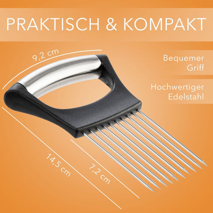 Scheidehilfe aus Edelstahl zum Schneiden von Gemüse (Schneidehilfe) kaufen bei Linkreich – Jetzt entdecken!
